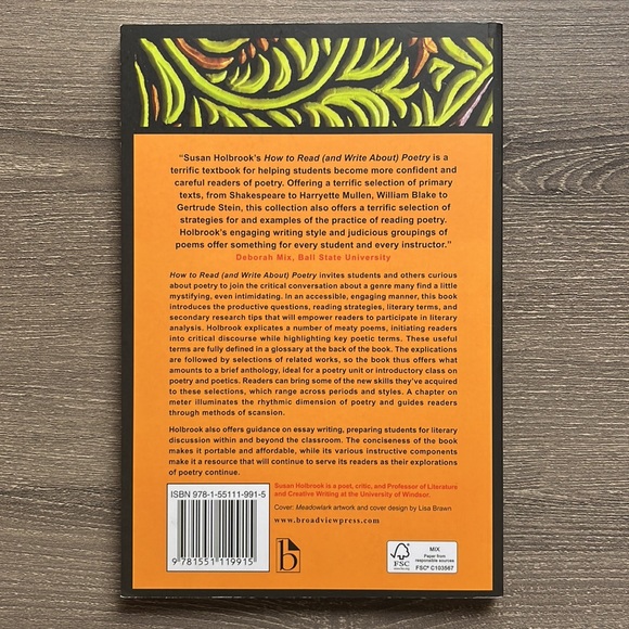 How to Read (and Write About) Poetry by Susan Holbrook - Picture 2 of 2